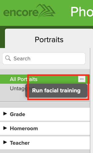 3-4 run facial training close up